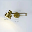 Axyaa Adjustable LED Wall Lamp with Touch Sensor Switch for Bedside Reading
