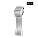 Axyaa 30-Piece Stainless Steel Cutlery Set - Ideal for Restaurants and Hotels