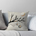 Gray Geometric Style Pillow Cover for Home Decor - Axyaa