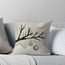 Gray Geometric Style Pillow Cover for Home Decor - Axyaa