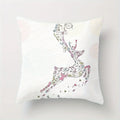Axyaa Christmas & New Year Patterned Pillow Covers - Sofa, Bedroom, Car