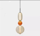 Axyaa Nordic Glass Chandelier Pendant Light - Creative Modern Art Style Home Restaurant Decor