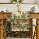 Potted Plants Window House Table Runners Dresser Table Decor Coffee Table Runner