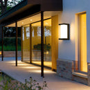 Axyaa Outdoor Aluminum Wall Light IP65 Waterproof Garden Porch Balcony LED Wall Lamp
