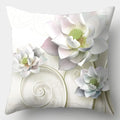 Axyaa Retro Flowers Pillowcase 45cmX45cm Square Sofa Cushion Cover