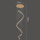 Axyaa Crystal Glass Ball Chandelier for Home Decor