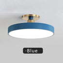 Axyaa Modern Macaron Ceiling Light for Home Decor - Ideal for Living Room, Bedroom, Study.