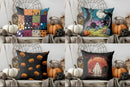 Axyaa Halloween Patchwork Pillow Cover - Sofa, Bedroom, Car Decor