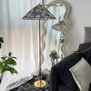 Axyaa LED Floor Lamps for Living Room & Cafe - Elegant Wabi Sabi Style Lighting
