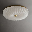 Axyaa Crystal Sand LED Ceiling Light for Home, Modern Acrylic Lampshade, Bright Room Lighting