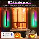 Axyaa RGB LED Long Wall Light - Waterproof Garden Lantern Sconce