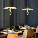 Axyaa Modern Luxury Art Pendant Light LED Chandelier for Home Decoration