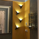Axyaa Modern Iron Triangle LED Wall Lamp for Home Interior Decoration