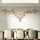 Axyaa Glass Leaf Chandelier - Luxury Sky Lighting Fixtures