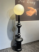 Axya Black Retro Roman Floor Lamp for Living Room, Bedroom & Hotel