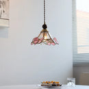 Axyaa Butterfly Glass LED Pendant Lamp - Modern Nordic Hanging Light