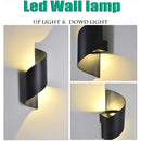 Axyaa LED Wall Light Indoor Outdoor 12W IP65 Waterproof Up Down Decorative Wall Lamp