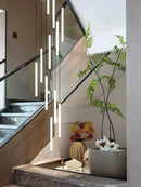 Axyaa Loft Black Chandelier for Living Room & Staircase