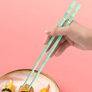 Axyaa Non-slip Reusable Alloy Chopsticks Set for Korean Food, Sushi - 5 Pairs
