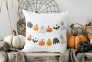 Axyaa Moonlit Woods & Pumpkins Pattern Cushion Cover for Sofa, Bedroom, Car