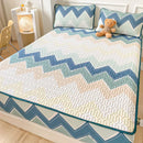 Axyaa Summer Cooling Mat - Soft & Cool Fitted Sheet Set
