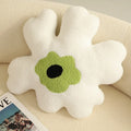 Axyaa Black Flower Pillows - Christmas Decorative 3D Cushion for Home & Hallowmas