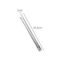 Axyaa Stainless Steel Barbecue Tongs for Food & Ice-Cubes, Restaurant Buffet Tool
