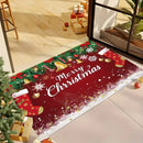 Axyaa Merry Christmas Welcome Door Mat - Soft Non-Slip Floor Mat