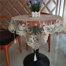 Axyaa Lace Embroidery Table Set for Décor and Protection
