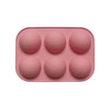 Axyaa Silicone Chocolate Sphere Mold 6-Cavity Baking Tools & Non-Stick Cylinder Cookie Kit