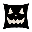 Axyaa Halloween Pillowcase Cojines Funny Cushion Cover Home Sofa Decoration