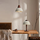 Axyaa Ceramic Table Lamp: Chinese & Japanese Style Living Room Bedroom Retro Light