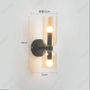 Axyaa LED Glass Wall Lamp for Home Decor