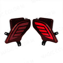 Axyaa LED Rear Bumper Reflector Toyota Highlander Dynamic Signal Light