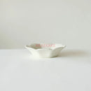 Axyaa Flower Chinese Pastry Tea Ceramic Fruit Snack Dim Sum Plate