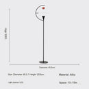 Axyaa Apple Floor Lamp - Nordic Minimalist Designer for Living Room, Bedroom & Study