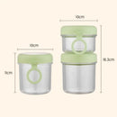 Axyaa Portable Salad Cup with Spoon: Fitness Food Container for Breakfast and Oats