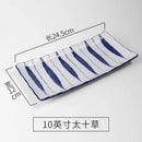 Axyaa Ceramic High Temp Underglaze Hand-painted Tableware