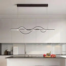 Axyaa LED Pendant Light: Remote Control Dimmable Fixture for Dining Room, Kitchen, Bar.
