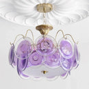 Axyaa Luxe Glass Pendant Light for Master Bedroom & Living Room