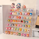 Axyaa Mini Food Toy Display Shelf Acrylic Storage Box Transparent Organizer