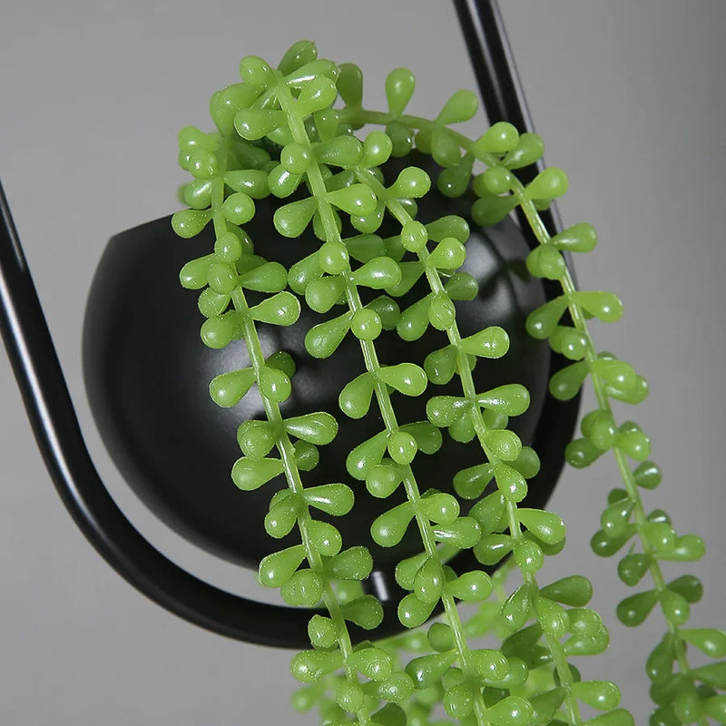 Axyaa Nordic Led Plant Pendant Lights Hanging Lamp for Home Decor