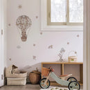 Axyaa Cartoon Hot Air Balloon Wall Stickers Kids Bedroom Decor
