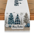 Festive Fir Snowflake Table Runner for Axyaa - Farmhouse & Wedding Decor
