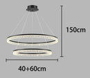 Axyaa Modern LED Pendant Light Chandeliers for Living and Dining Room