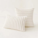 Axyaa Faux Fur Throw Pillow Covers - Soft Fluffy Decor for Home Décor