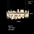 Axyaa Dimmable LED Chandelier for Home Décor & Dining Room Lighting