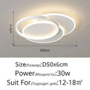 Axyaa LED Ceiling Lamp: Modern Home Lighting for Living Room, Bedroom, Kitchen - Hall Decoration