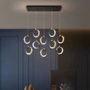 Axyaa Modern LED Pendant Chandeliers for Living & Dining Room Lighting