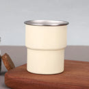 Stainless Steel Beer Mug 300ml by Axyaa - Customizable Logo - Outdoor Camping & Coffee Mug